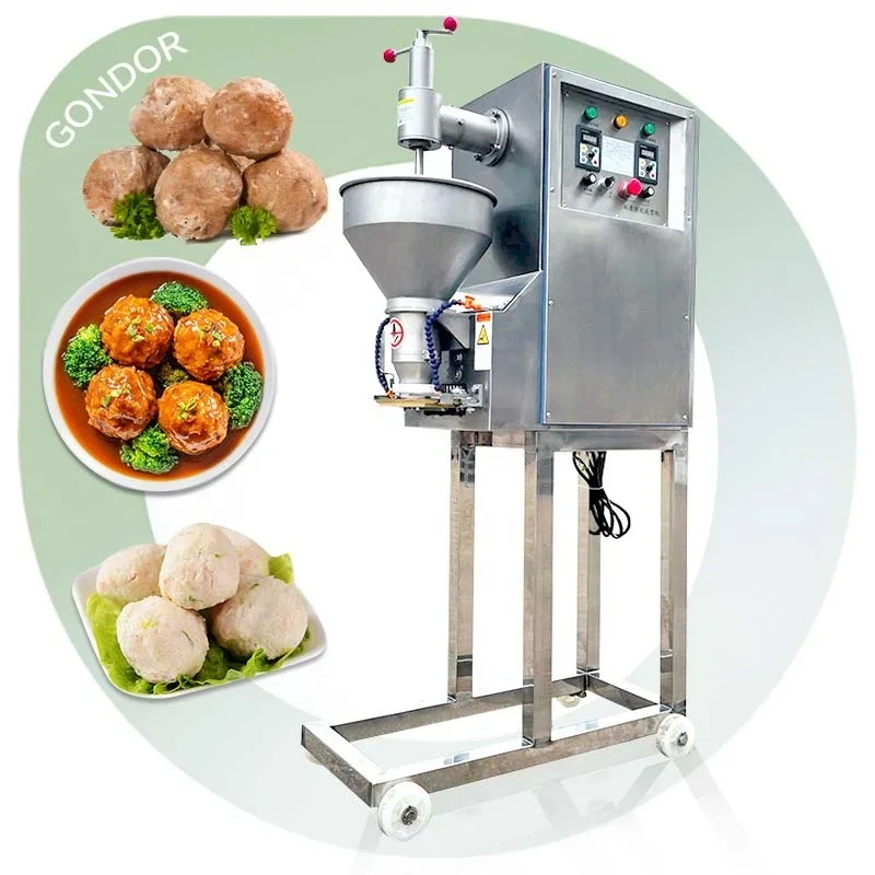 Automatic Used Sandwich Meatball Forming Make Model Manual Meat Ball Small Large Moulding Machine to Make