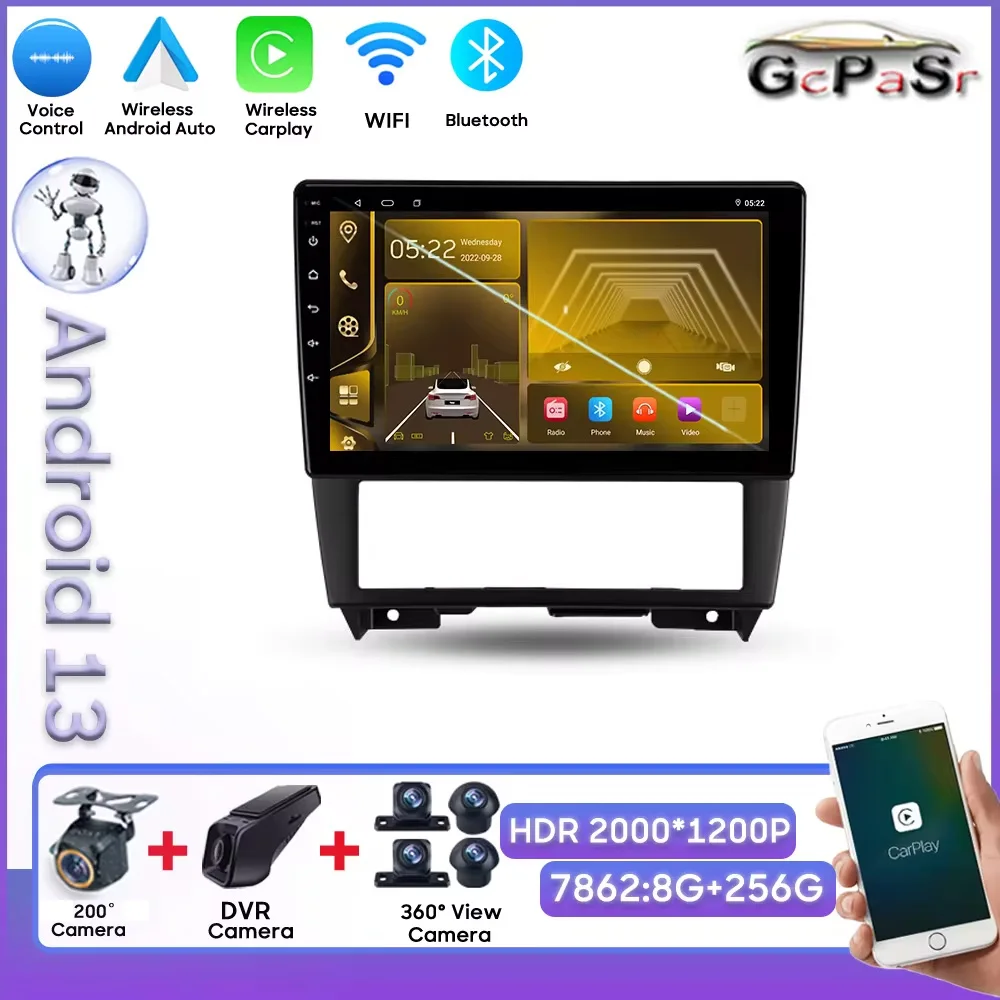 Android Radio For  Nissan Cefiro 2 A32 1994 - 2000 Stereo Head Unit BT Wifi HDR QLED Screen Mirror Link Touch Screen 8 Core DSP