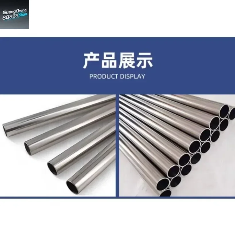 304 Stainless Steel Tube Precision Pipe Seamless Straight Tube Outer Diameter 25-76mm Inner 22mm-70mm length 500mm
