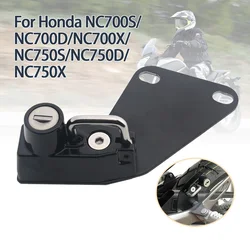 Motorcycle Helmet Lock Kit Helmets Security Anti-Theft Lock Rust-Proof Aluminum Alloy For Honda NC 700S X NC750X Accessories