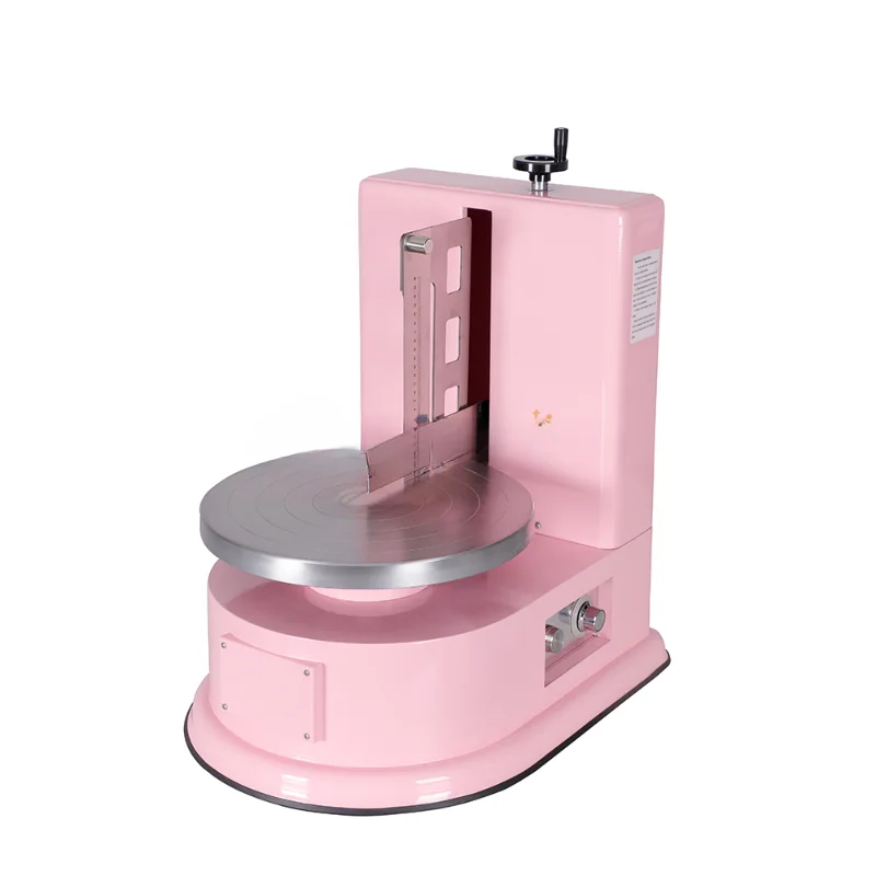 Automatic Round Cake Cream Coating Filling Machine Cake Icing Decorating Machine