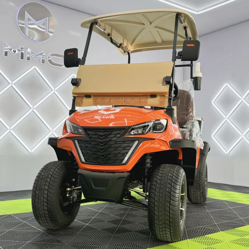 Comfortable Safe Cool 4Wheels Legal Electric Golf Cart 2468 Seats Customization Interior Colors Multiple Models Battery Motors