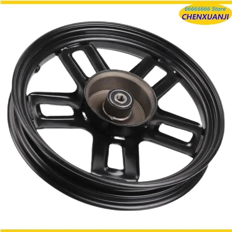 14 Inch Front Vacuum Iron Wheel Hub - 14x2.50 Size with Drum Brake, Front Rim for Electric Vehicles