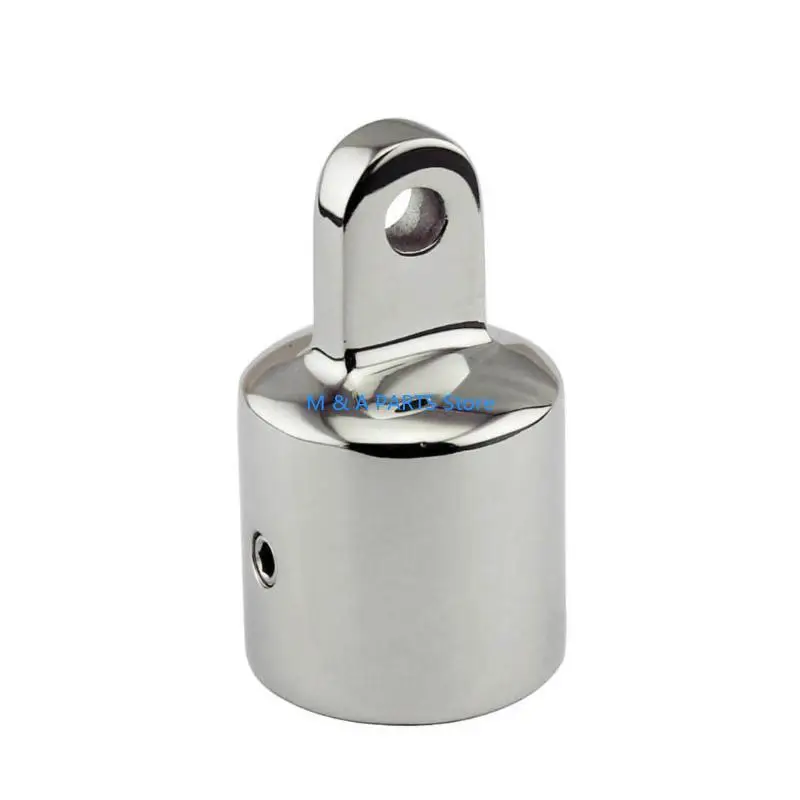 

U1JF Marine Hardware Eye End Bimini Top Fitting Yacht Canopy Tube End