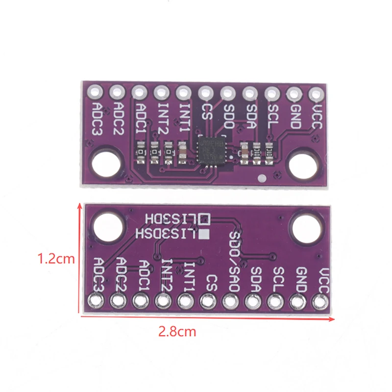 

NEW 1/3/5Pcs LIS3DSH High-resolution Three-axis Accelerometer Triaxial Accelerometer Module ForArduino