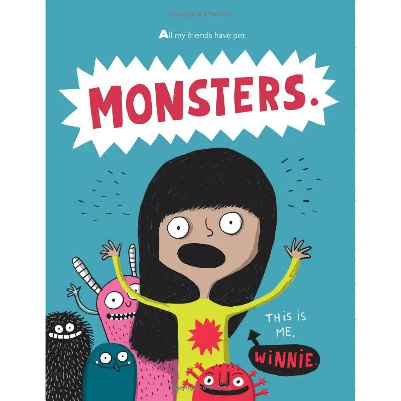 Elise GravelI Want A Monster Elise Gravel Harper Collins US 9780062415332 Book view 2