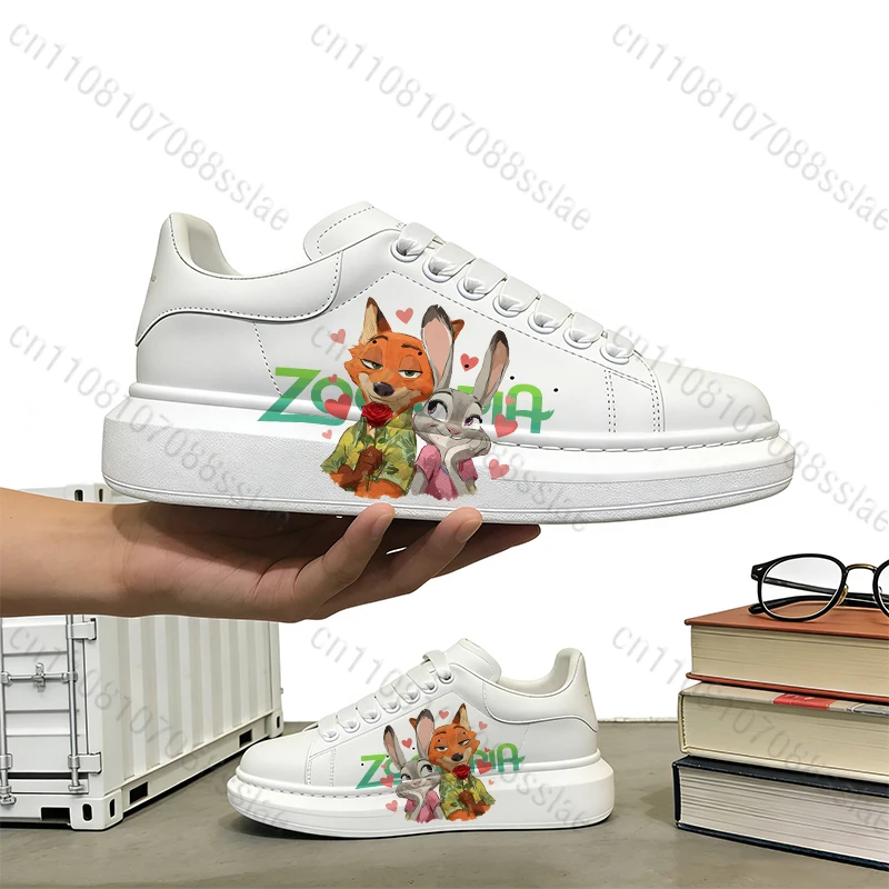

Zootopia Judy Nick teenager Student mens womens Adult couple wear-resistant comfortable soft sole casual shoes