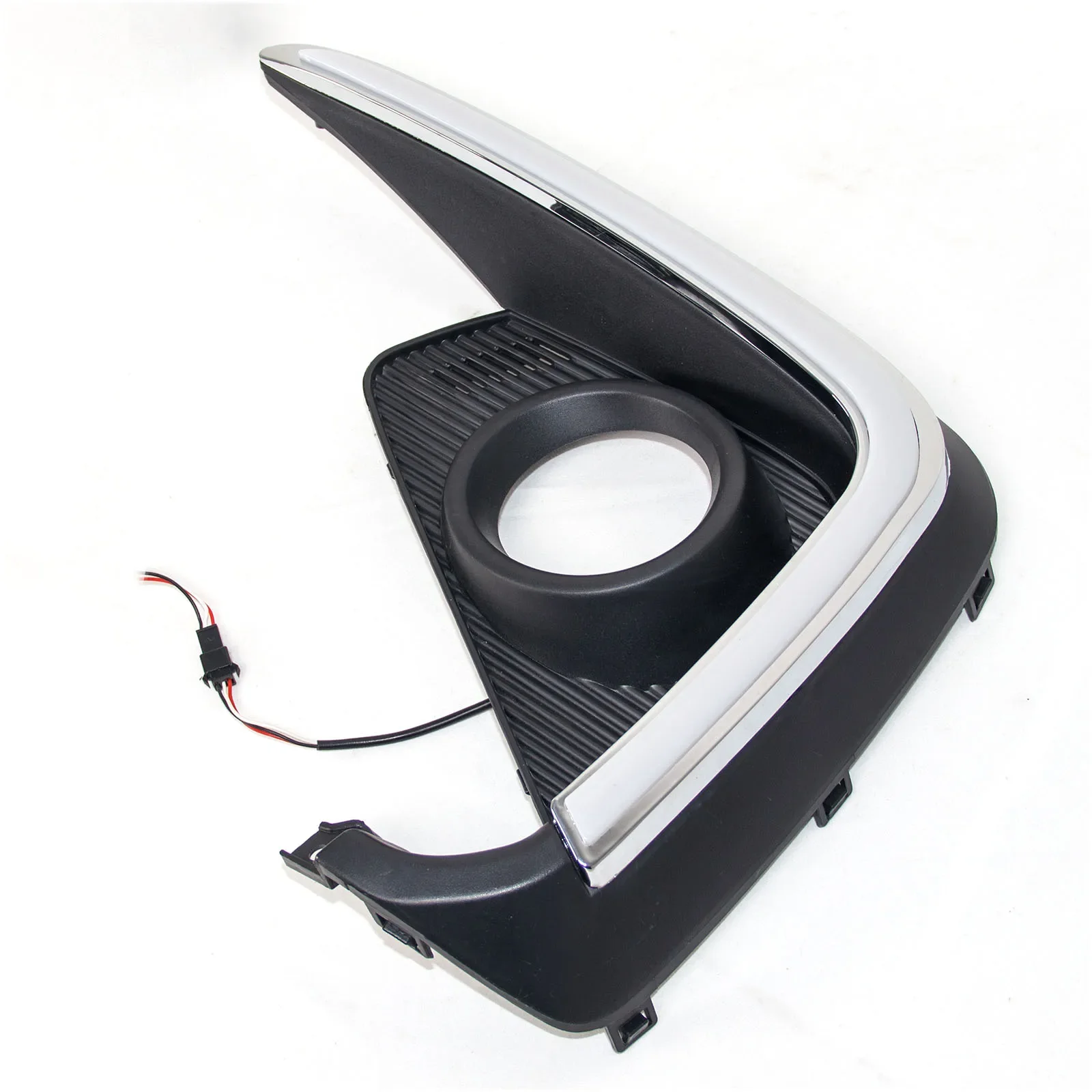 Car Led Daytime Running Light Dynamic Turn Signal Front Bumper Fog Lights Modified 12V Daylights DRL for Suzuki Ertiga 2018-2025 detail image 7