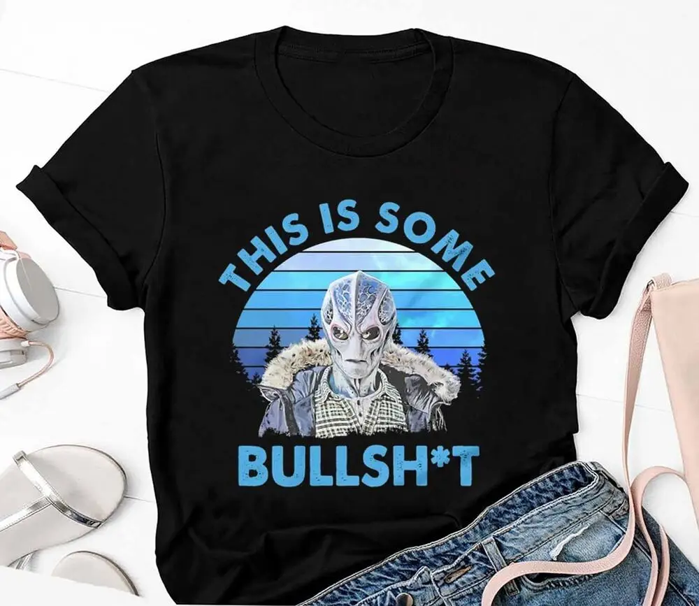 

This Is Bullsht Vintage Shirt, Resident Alien Shirt, Alien UFO Shirt