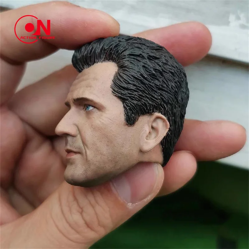 1/6 مقياس ذكر الجندي ميل جيبسون رئيس نحت نموذج الملحقات يناسب 12 ''عمل أرقام الجسم دمية #3