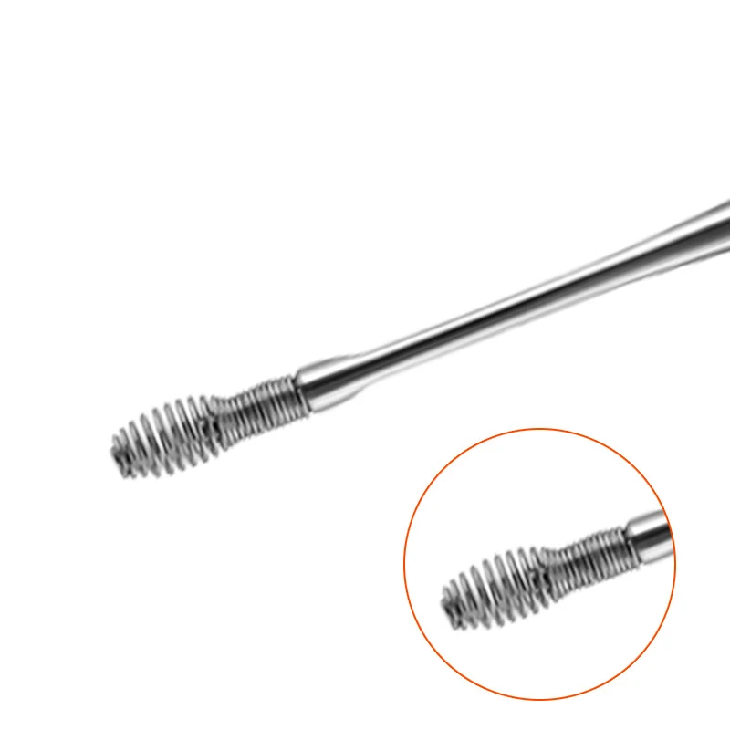 6 pezzi Set per la pulizia della scelta dell'orecchio strumento per la cura della salute rimozione del cerume per le orecchie Kit Curette per la rimozione del cerume per le orecchie