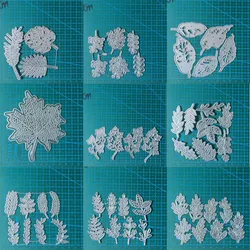 leaf metal cutting dies mold Scrapbooking decoration paper craft knife mould blade punch template Embossing stencils