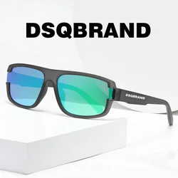 Fashionable retro men's and women's sunglasses colorful outdoor anti glare DSQBRAND designer luxury driver driving sunglasses