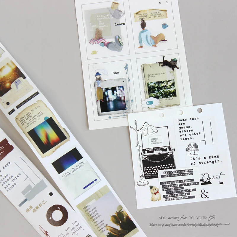 40Mm*600Cm Vintage … - image