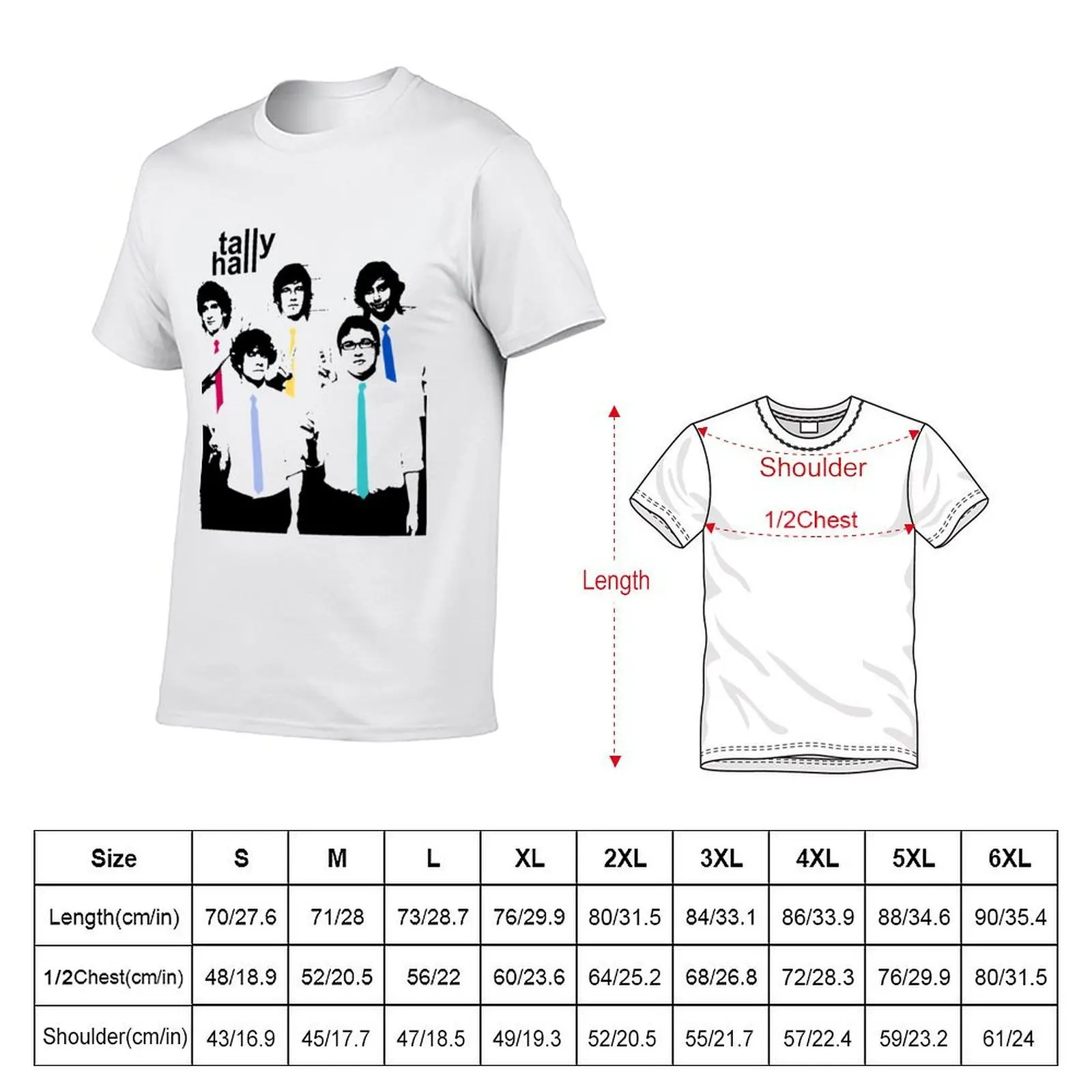 Members of Tally Hall T-Shirt Basic Regular Fit Casual T-Shirt