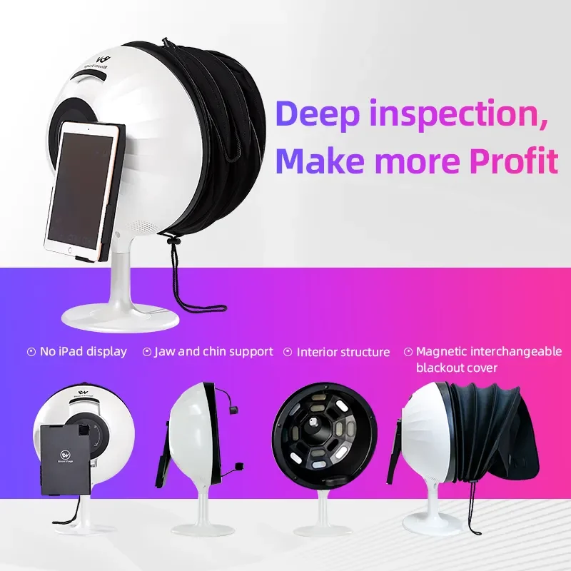 BV 3D AI 피부 분석기 매직 미러 얼굴 스캐너 지능형 피부 문제 테스트기 미용실 필수 진단 도구