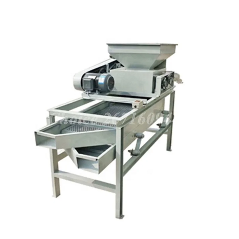 Automatic Cashew Shelling Machine Cashew Nuts Sheller Walnut Nuts Pecan Almond Shelling Maker Pine Nut Cracking Machine