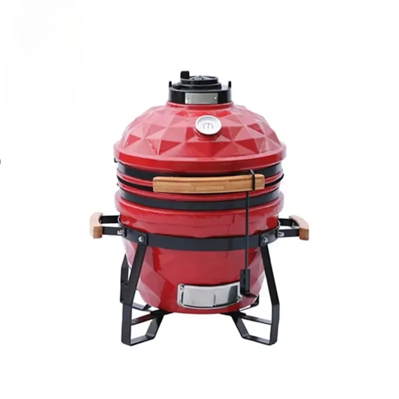 29Inch MCD High Quality Set BBQ Grills Tools BBQ Grill for Sale Kamado Ceramic and Stainless Steel Outdoor Babecue Grill