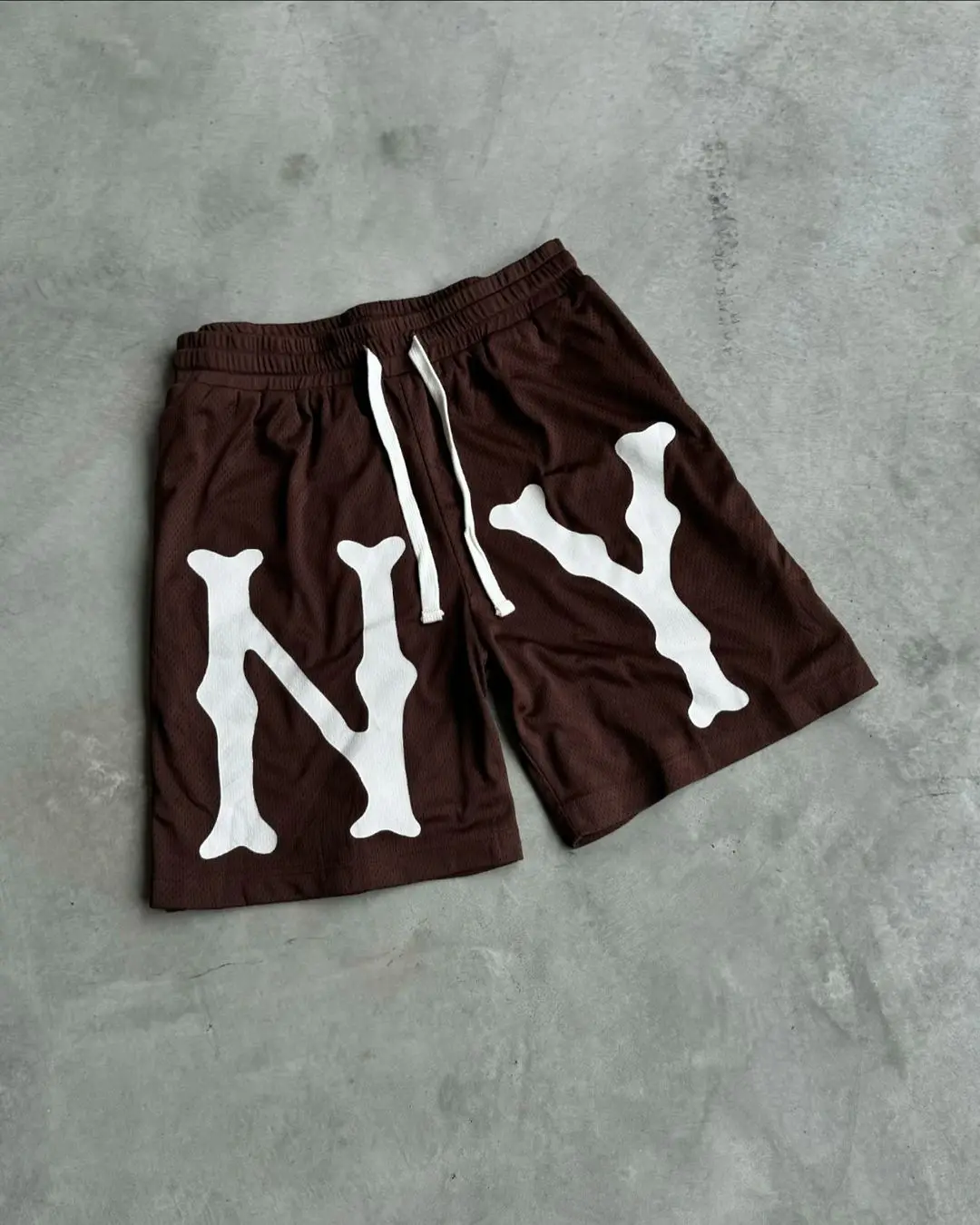 Hip Hop HY Letter Print Baggy Basketball Shorts Harajuku Quick Drying Pants Y2k Streetwear Breathable Gym Jorts Men Clothing