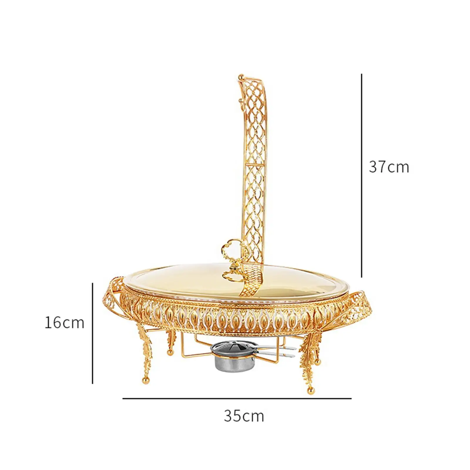 Buffet Warming Tray Set Easy to Clean Multiuse for Restaurant Festival Hotel