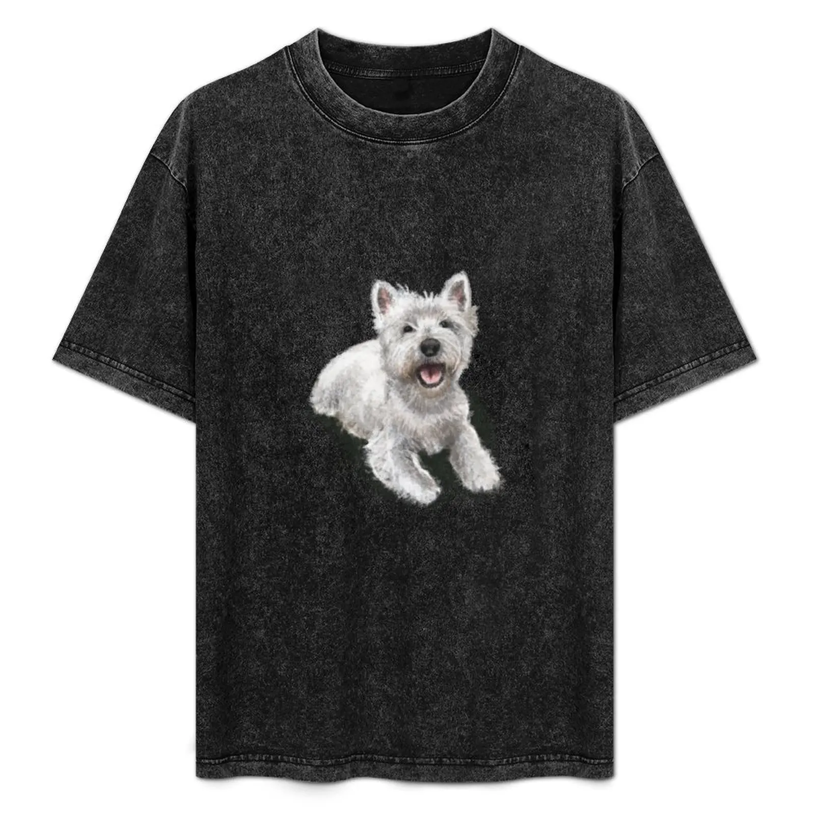 

The West Highland Terrier T-Shirt Classic Basic Casual T-Shirt