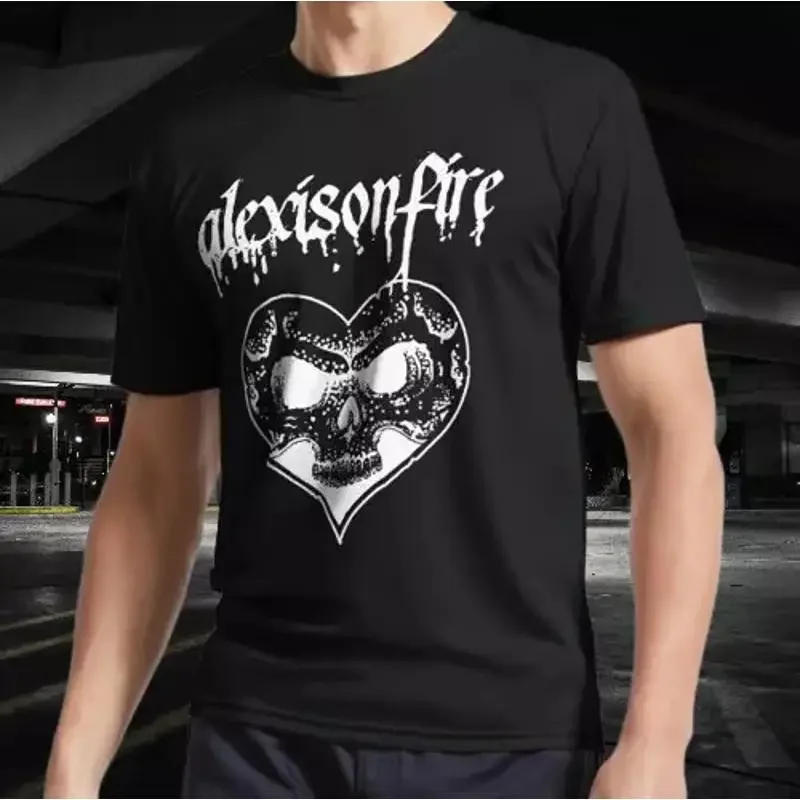 NEW SHIRT ALEXISONFIRE MERCH ALEXIS ON FIRE RACING LOGO TSHIRT FUNNY SIZE S5XL