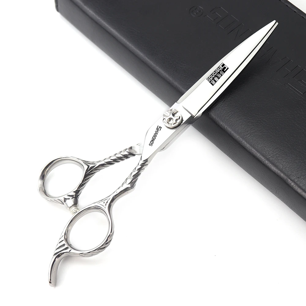 6-inch professional hair clipper, hair clipper set, flat scissors, fine teeth, hair clipper for hairdressers image 3