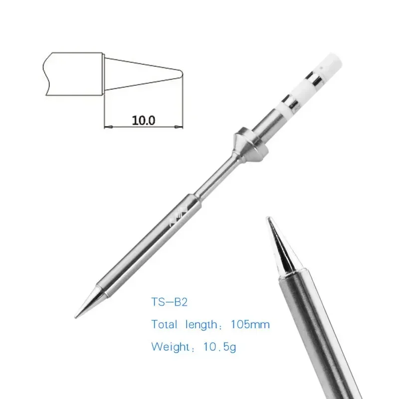 TS100 Digital Original MINI LCD Adjustable Lead Free Temperature Electric Soldering Iron Tip Head TS B2 BC2 D24 K I KU C4 C1 ILS