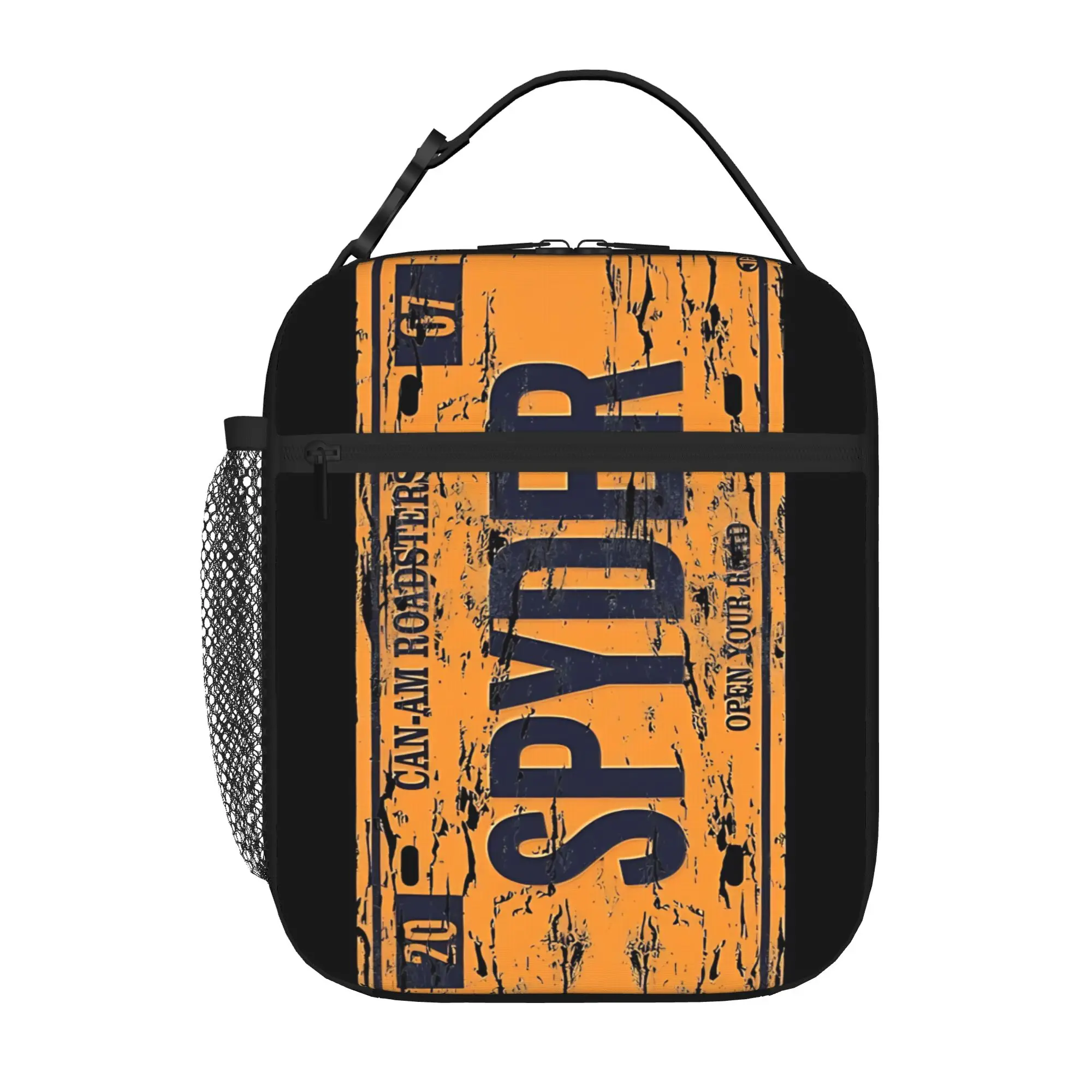 1 Piece For Students Food Container side by side racer Portable Pocket Can-Am Zipper Closure Aluminum Foil Food Pouch For Travel