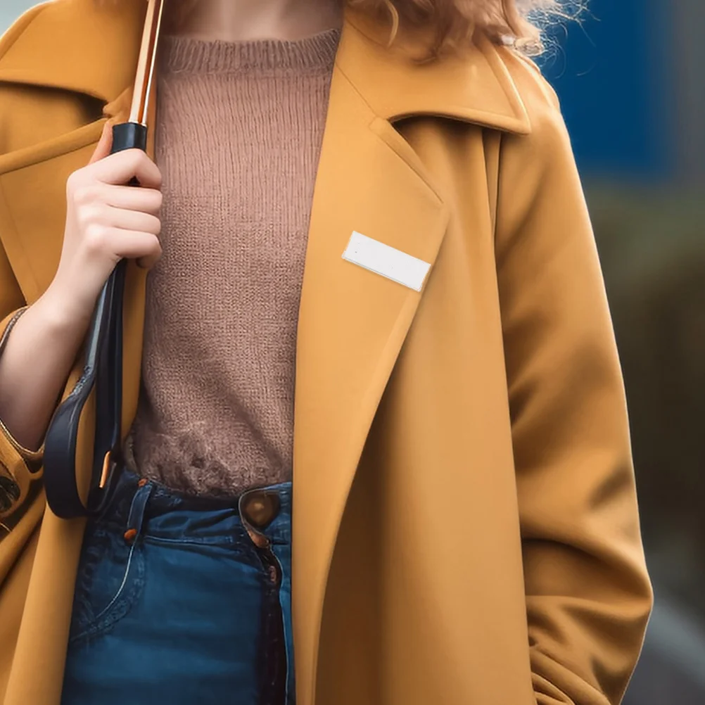 

10Pcs Transparent Id Card Holders Exquisite Craftsmanship Name Tags for Work Conferences Hotels Trade Shows Daily Use