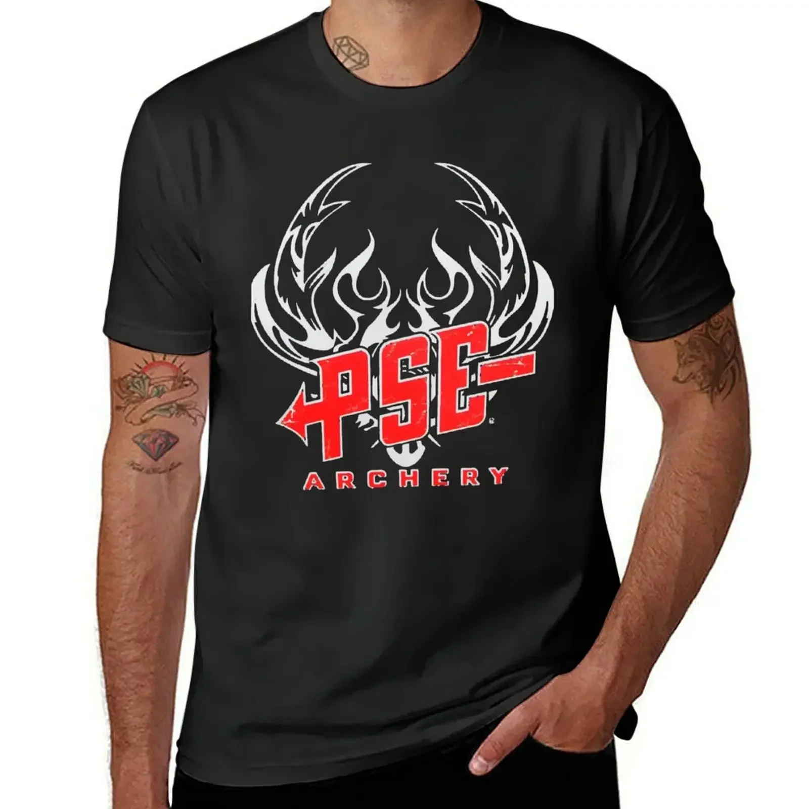 Pse Archery T-Shirt vintage graphic tee cute clothes oversized t shirts for men