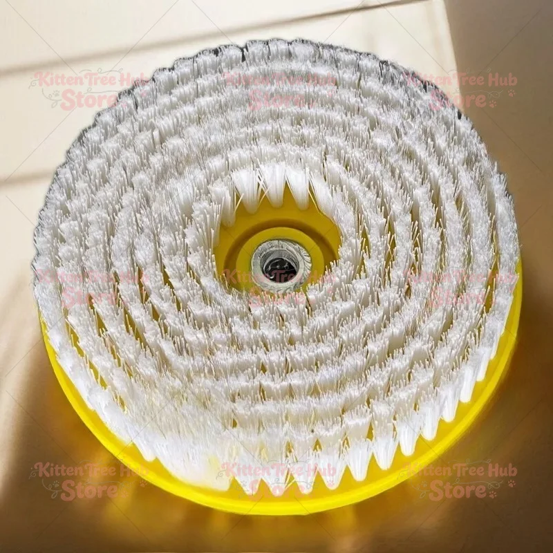 Electric cleaning brush floor robot manipulation toilet cleaning