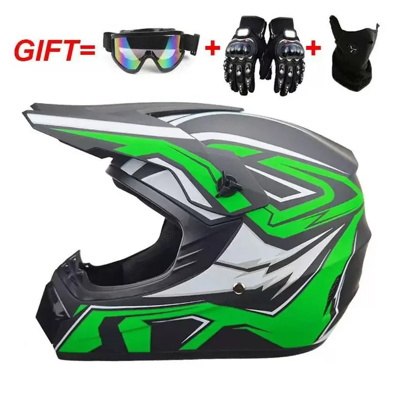 

Safety off-road motorcycle helmet, off-road motorcycle bicycle, downhill protection cap, two-wheeled vehicle off-road helmet, si