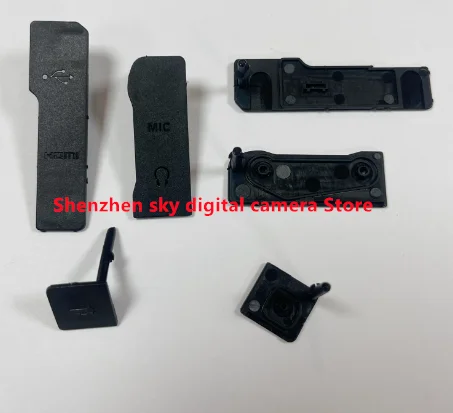 Резиновая крышка для пылезащитной двери USB HDMI, замена крышки микрофона для цифровых камер Canon EOS R6