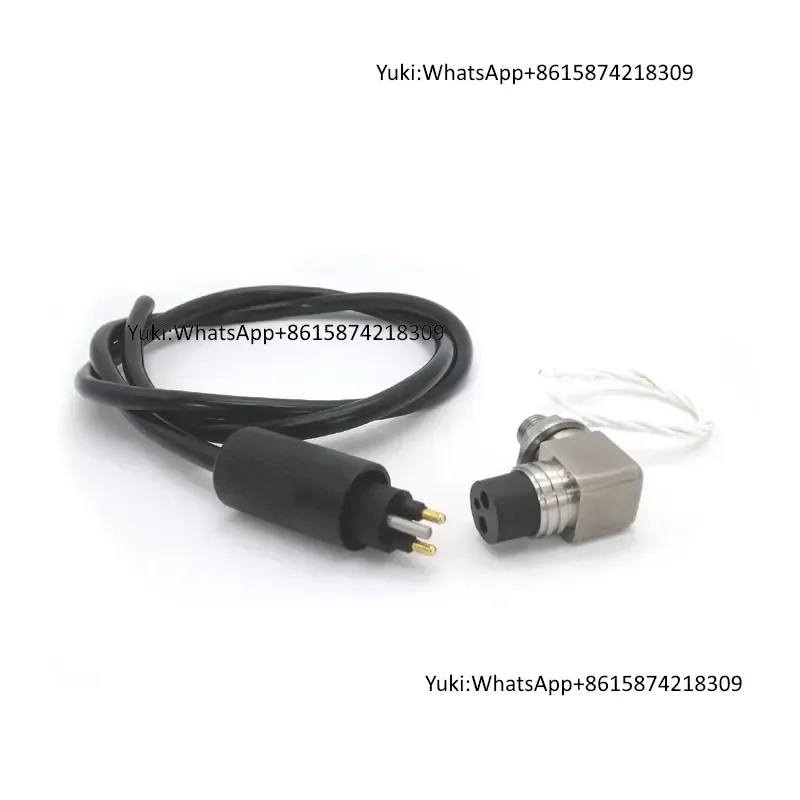 Подводный разъем IP69 Micro 2pin: угловой штекер и гнездо (гнездо-розетка)