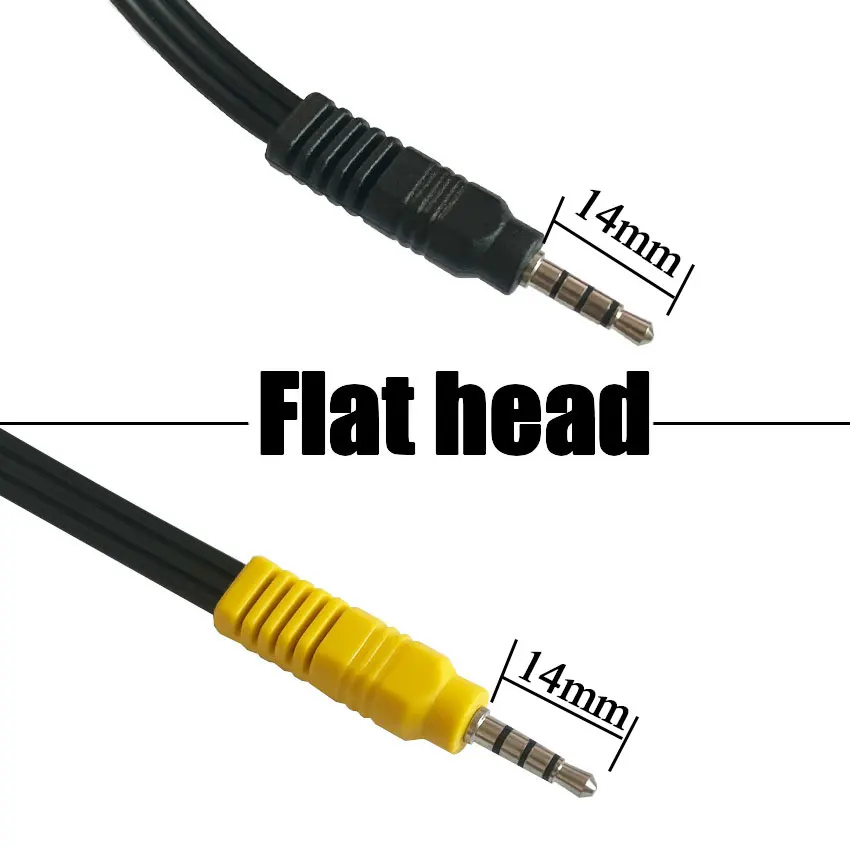 3.5MM To Jack 3 RCA Cable Video Component AV Adapter Cable For TCL TV Red White And Yellow Female