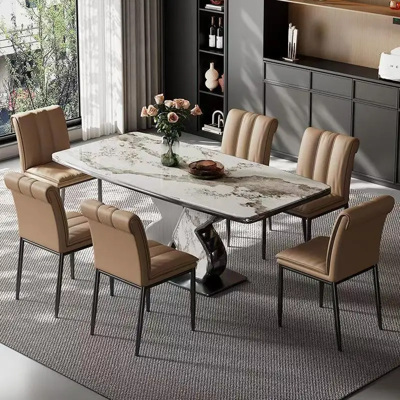 Light luxury Nordic hotel high-end dining chair Home modern dining chair Restaurant chair