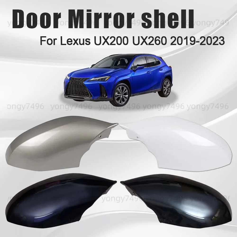 

Protective Cover Sapphire Blue Door Mirror Shell For LeXus UX200 UX260 2019-2023 Picture Frame Heated Lens Lower Bottom Shell
