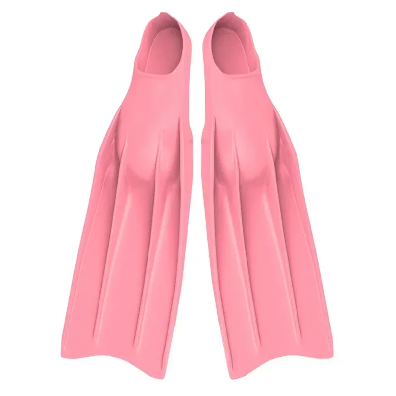 

Diving silicone fins pink swimming feet deep diving assistive equipment acceleration assistance training soles