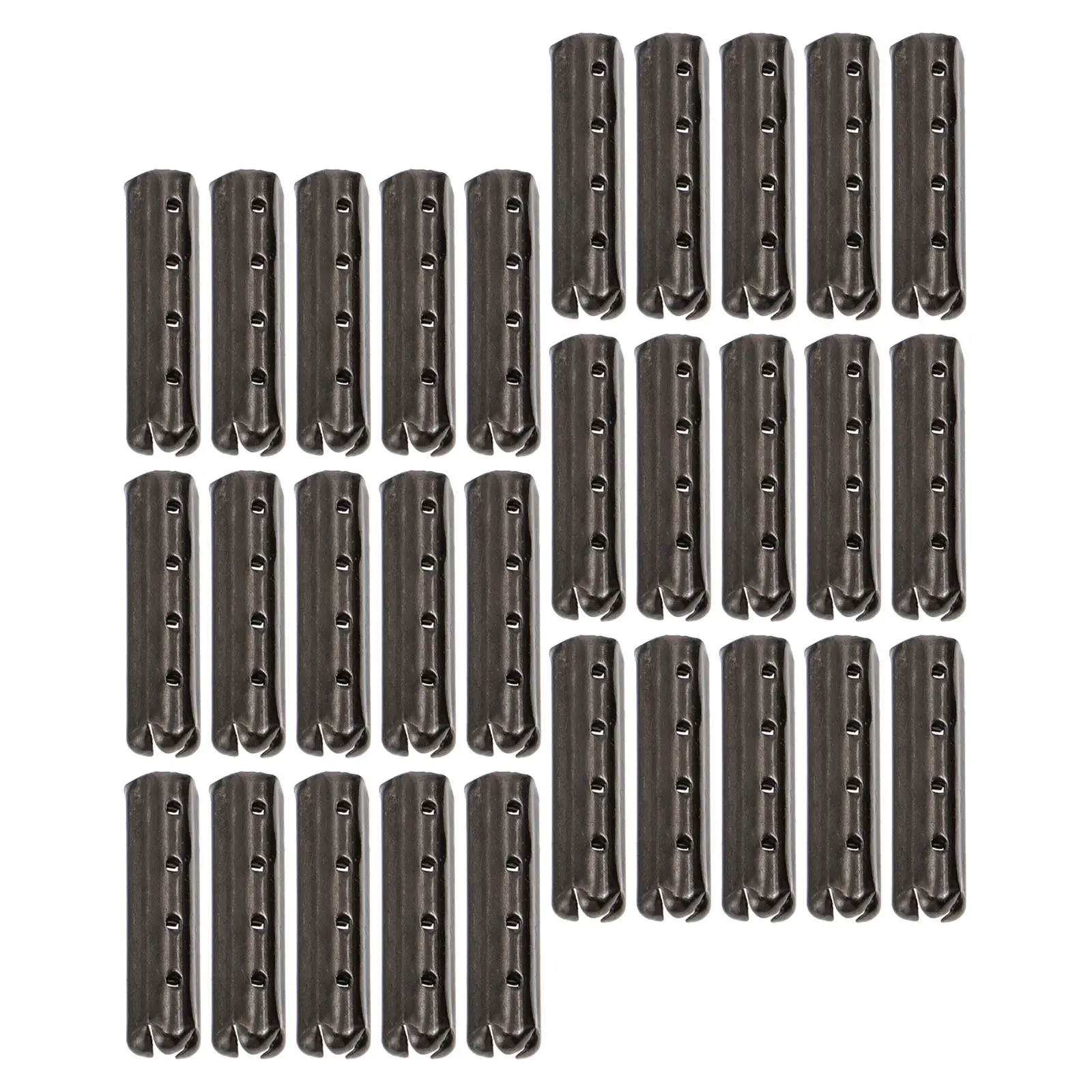 50Pcs Metal Shoe Lace Tips Copper Drawstring Cord End Caps Cylindrical Replacement for Hoodie Sweatpants Jacket Hat Bag 0.2 Inch