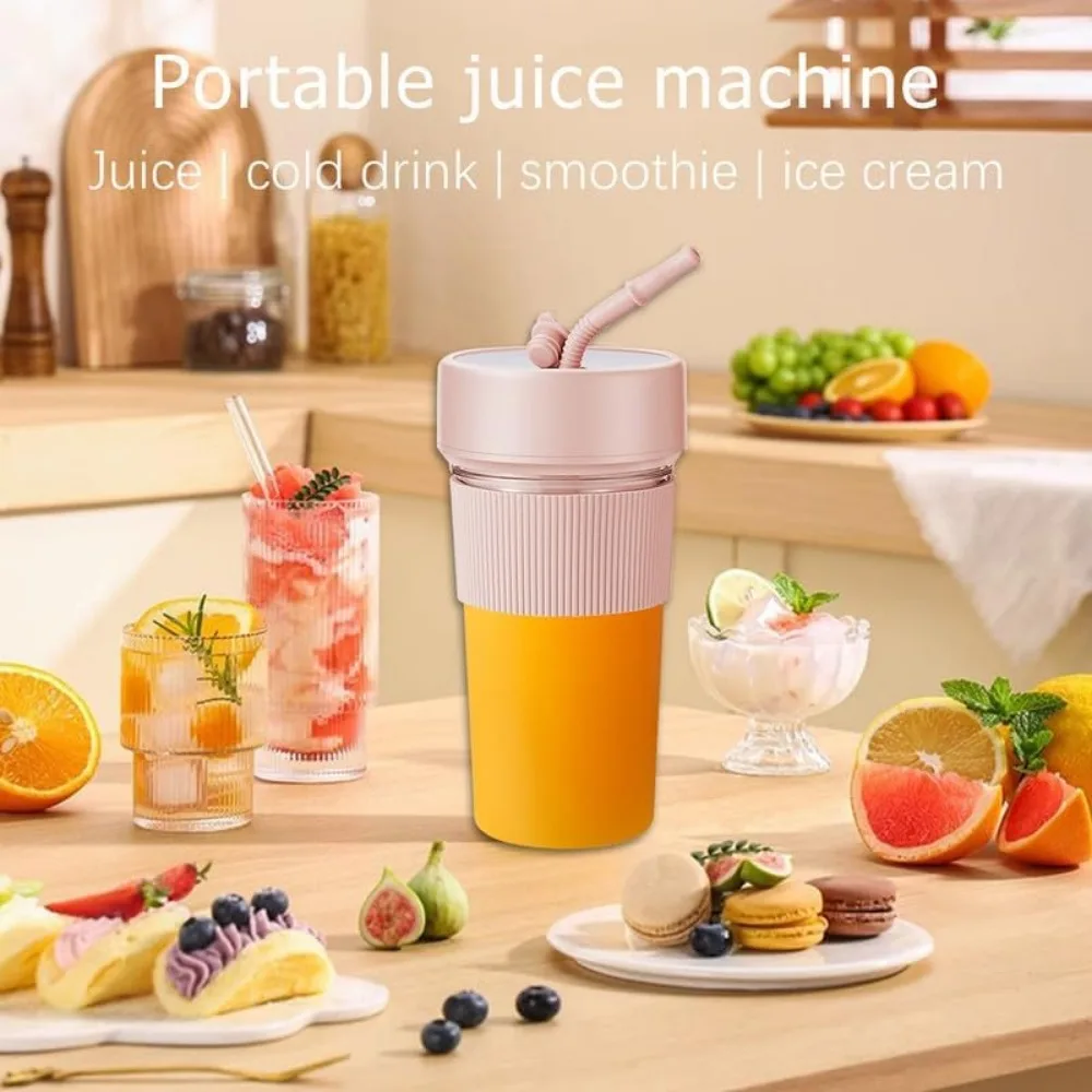 11.83 OZ BPA-Free Personal Blender,With USB Charging, Type-c Charging Port,Makes Smoothies and Shakes Creamy