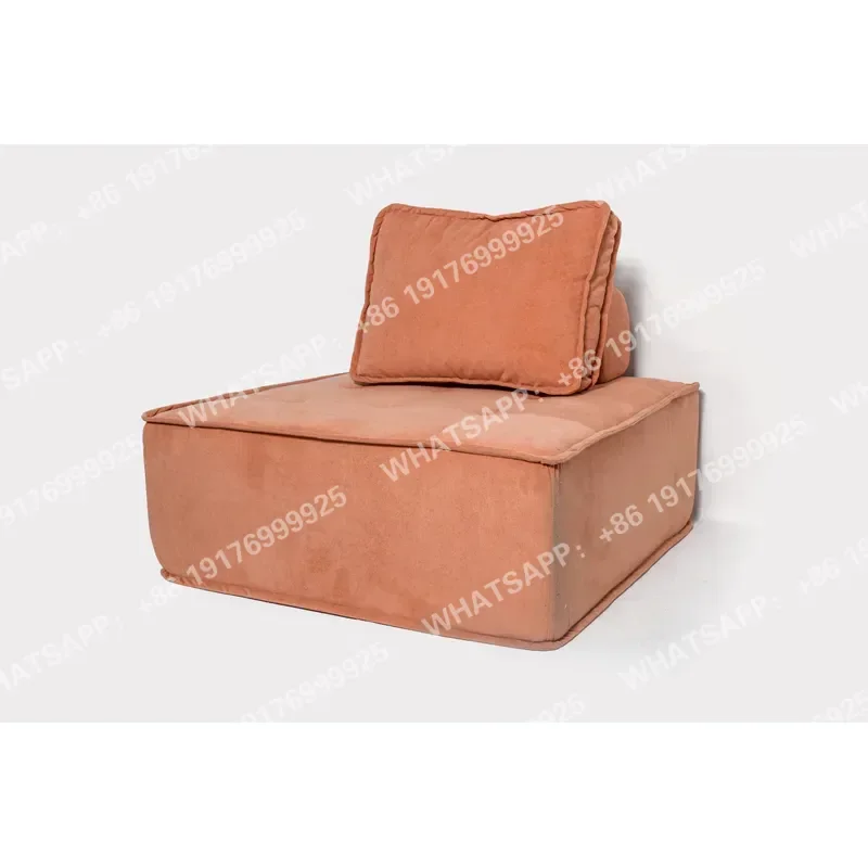 Modern Eco-Friendly Boneless Fabric L-Shaped 3 Seater Sectional Sofa Set-Modular Design Hotel Living Room Ready Easy Transit