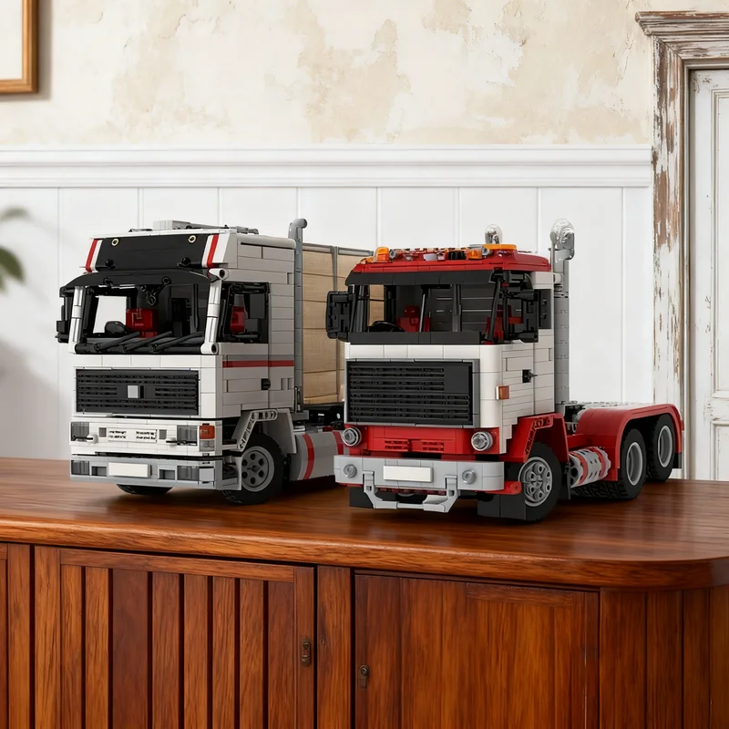 

950pcs MOC Volvoeed F89 6x2 Technical Model Building Blocks Toy Gift Creative Display Collectible Desk Premium Adult Kids Home