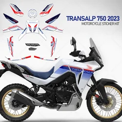 Motorcycle Accessories Waterproof Sticker Moto Sticker Kit 3D Resin Protective Sticker For Transalp 750 Transalp750 2023