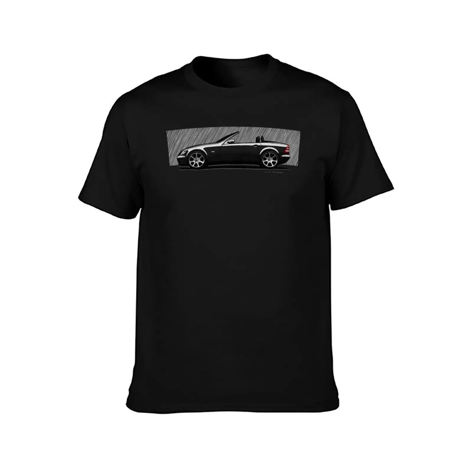 My drawing of the German convertible car T-Shirt Gym Wear Breathable Short Sleeve Tee T-Shirt