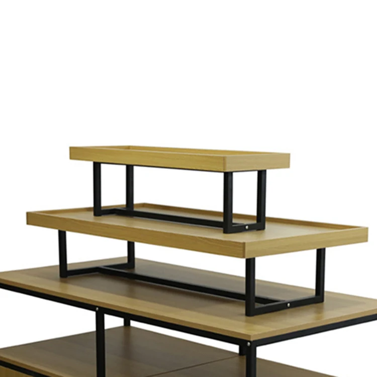 Rak Display Rak Kayu Berkualitas Sangat Baik Rak Display Toko Supermarket