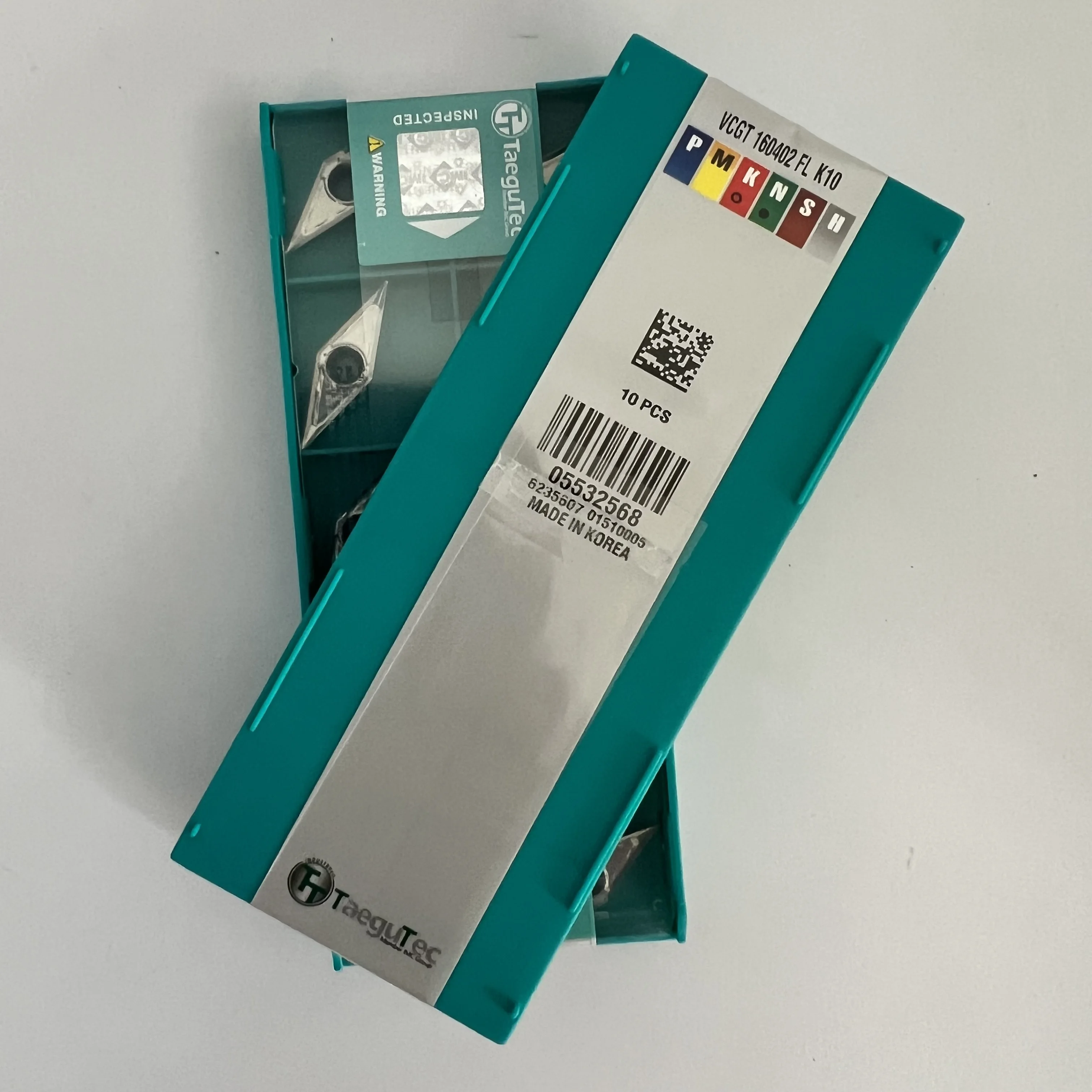 

Carbide inserts for lathe VCGT160402FL K10