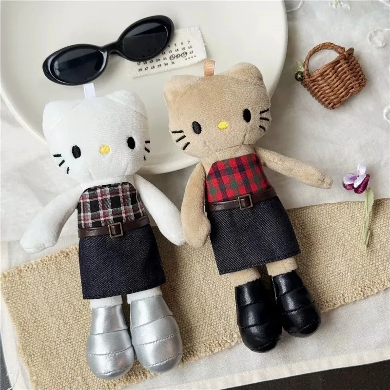 Ropa para muñeca Blythe, vestido plisado, falda Jk, conjunto de ropa, suéter de cuello alto, conjunto de pantalones vaqueros OB24 OB22 1/6, pierna larga HelloKitty