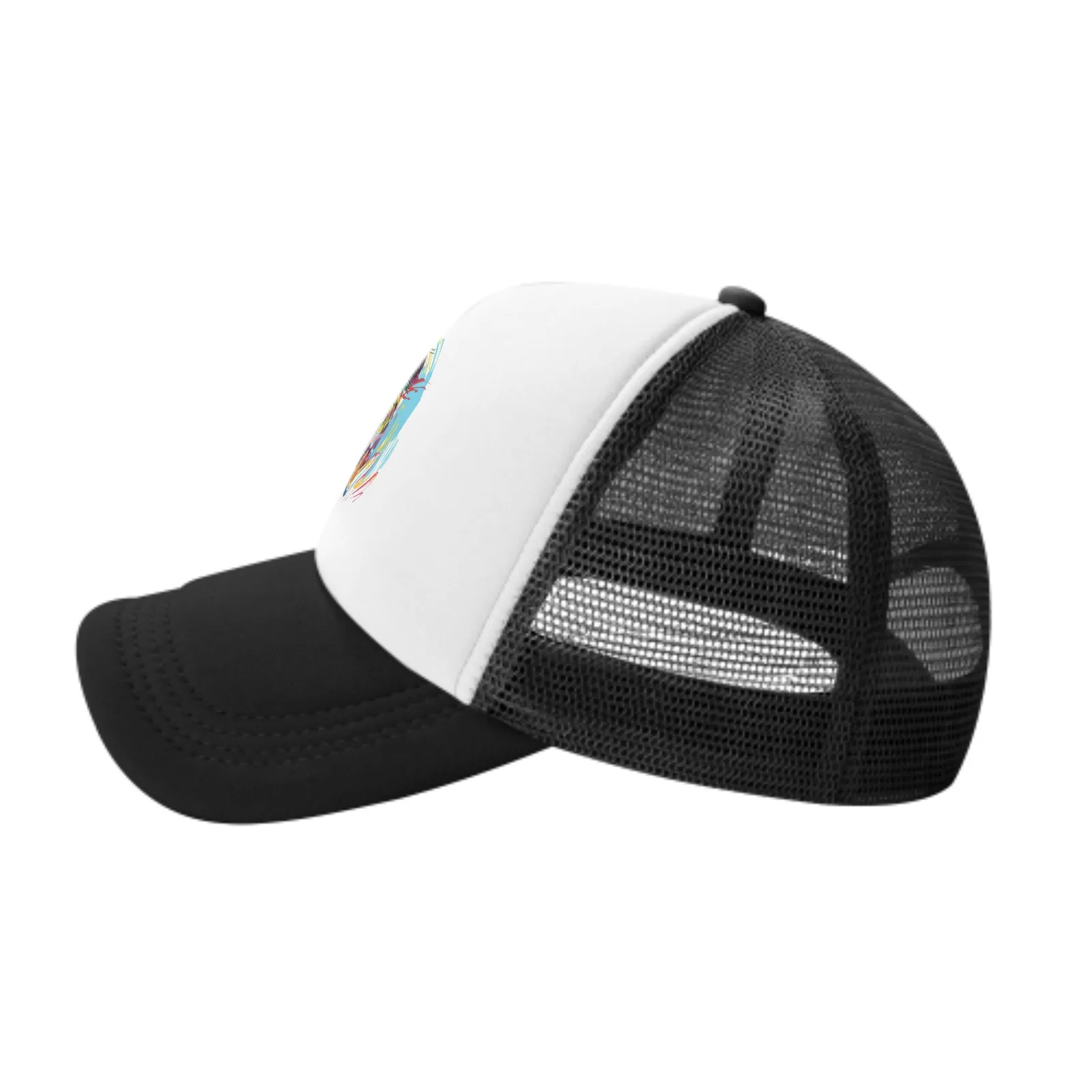 Schattige Hond Mesh Trucker Hoeden Voor Mannen Vrouwen Verstelbare Casual Mode Baseball Caps Voor Outdoor Activiteiten