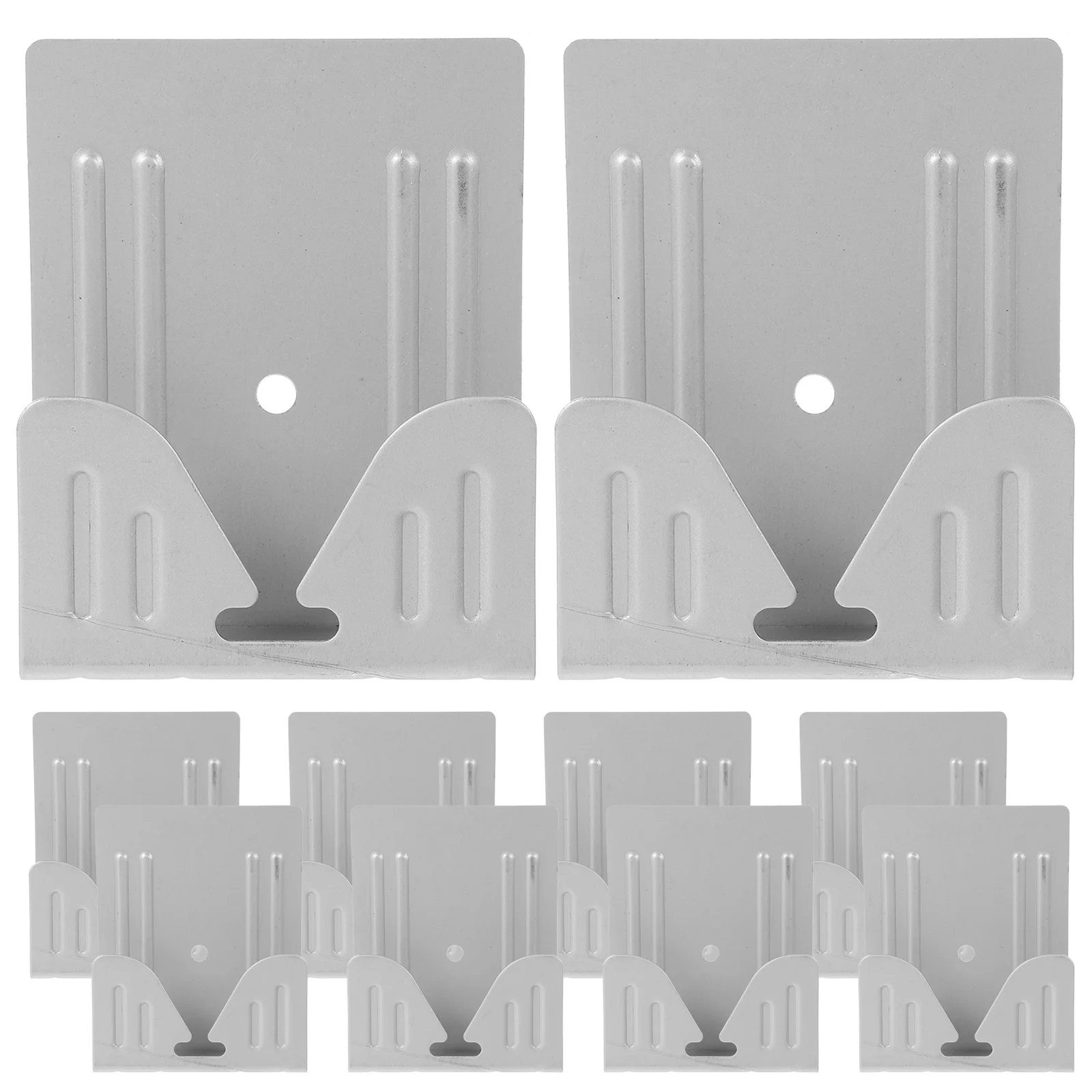 

10 Pcs Heavy Duty Picture Hangers Clothes Hook Mirror Hooks for Door Iron Brackets Frame